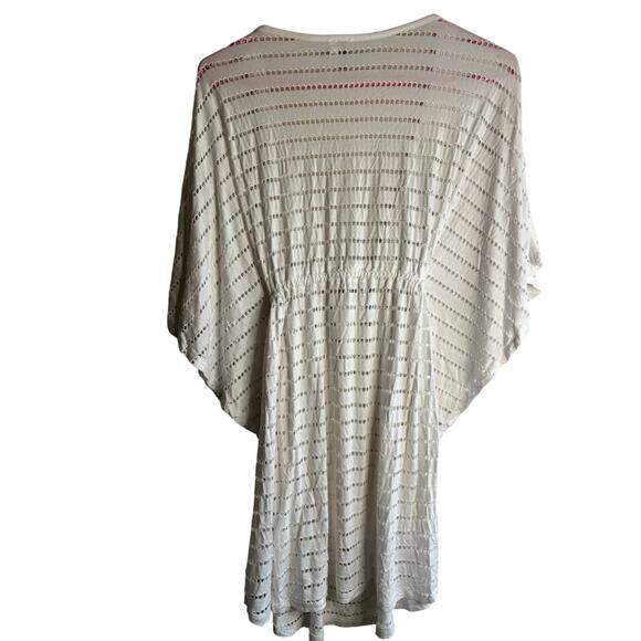 NEW Rip Curl Women's Open Road Beach Cover Up White Sz Medium - Picture 3 of 6